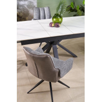 Jídelní otočná židle K579 - popelavě šedá