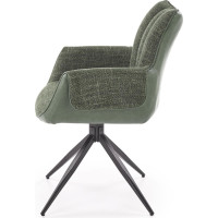 Jídelní otočná židle K579 - zelená