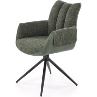 Jídelní otočná židle K579 - zelená