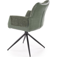 Jídelní otočná židle K579 - zelená
