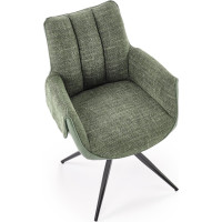 Jídelní otočná židle K579 - zelená