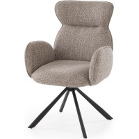 Jídelní otočná židle K571 - tmavě béžová
