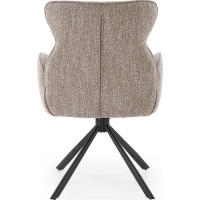 Jídelní otočná židle K571 - tmavě béžová