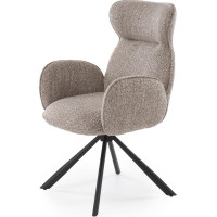 Jídelní otočná židle K571 - tmavě béžová