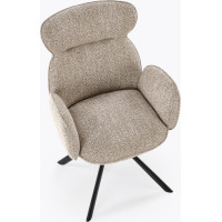 Jídelní otočná židle K571 - tmavě béžová