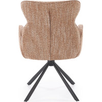 Jídelní otočná židle K571 - skořicově hnědá