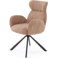 Jídelní otočná židle K571 - skořicově hnědá