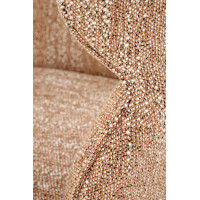 Jídelní otočná židle K571 - skořicově hnědá