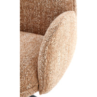 Jídelní otočná židle K571 - skořicově hnědá