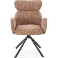 Jídelní otočná židle K571 - skořicově hnědá