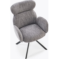 Jídelní otočná židle K571 - popelavě šedá