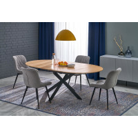 Jídelní židle K-567 - popelavě šedá