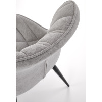 Jídelní židle K-567 - popelavě šedá