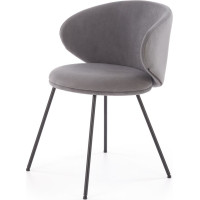 Jídelní židle K-587 - popelavě šedá