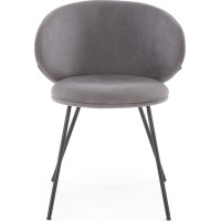 Jídelní židle K-587 - popelavě šedá