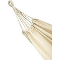 Zahradní houpací síť BOHO 200 cm - ecru
