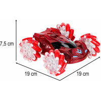 RC driftovací off-roadové auto REVOLT Slydz Vapor Racer 360 - červené