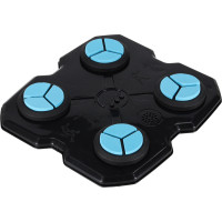 Boxerský nástěnný trenažér KX3006 s hudbou, LED a USB + rukavice