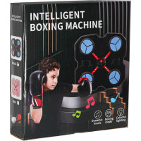 Boxerský nástěnný trenažér KX3006 s hudbou, LED a USB + rukavice