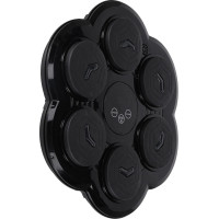 Boxerský nástěnný trenažér KX3007 s hudbou, LED a USB + rukavice