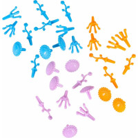 Magnetická závodní dráha - 2 svítící vozidla - 310 prvků
