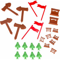 Magnetická závodní dráha - 2 svítící vozidla - 310 prvků