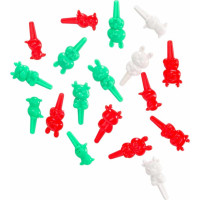 Magnetická závodní dráha - 2 svítící vozidla - 310 prvků