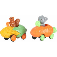 Magnetická závodní dráha - 2 svítící vozidla - 310 prvků