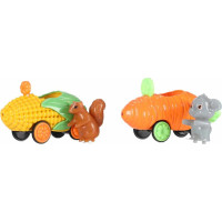 Magnetická závodní dráha - 2 svítící vozidla - 310 prvků