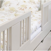 Dětská postel z masivu borovice LUNA 10 - 160x80 cm