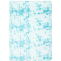 Plyšový koberec SILK Ombre - MODRÝ, 160x230 cm