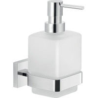 Gedy ELBA dávkovač mýdla, mléčné sklo, chrom A08113