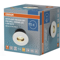 OSRAM Koupelnové podhledové svítidlo, ø 85mm, GU10OSRAM, 4, 3W, 230V, IP65, bílá AC3146902ZS
