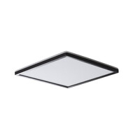 KANLUX AZPO stropní LED svítidlo, 300x300mm, 17, 5W, 3000/4000/6000K, IP54, černá mat 31533