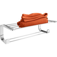 Gedy OUTLINE police na ručníky s hrazdou, chrom 323513