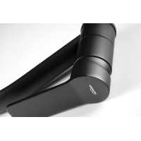 Aqualine SINTRA umyvadlová baterie s otočnou hubicí, černá mat SX001B