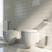 Gedy OUTLINE držák toaletního papíru s krytem, chrom 322513