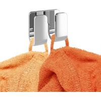 Gedy OUTLINE dvojitý háček, chrom 322813