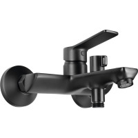 Aqualine SINTRA nástěnná vanová baterie, černá mat SX010B