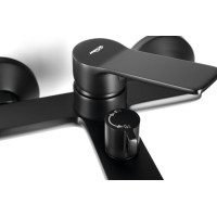 Aqualine SINTRA nástěnná vanová baterie, černá mat SX010B