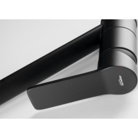 Aqualine SINTRA stojánková dřezová baterie, černá mat SX070B