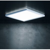 KANLUX AZPO stropní LED svítidlo, 225x225mm, 12, 3W, 3000/4000/6000K, IP54, bílá 31530