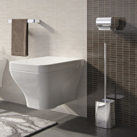 Gedy OUTLINE držák toaletního papíru s krytem, chrom 322513