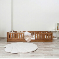 Dětská Montessori postel z masivu borovice NIKO - 160x80 cm