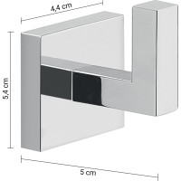 Gedy ELBA háček, chrom A02613