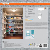 OSRAM ORBIS koupelnové stropní svítidlo, ø 400mm, senzor, OSRAM, 2700lm, 25W, IP44 AC36061022M