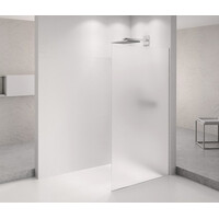 Polysan ARCHITEX CHROM sprchová zástěna 662mm, matné sklo AXC70MT