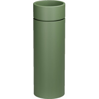 Kerasan OKE keramické umyvadlo ke stěně průměr 30x88, 5cm, verde mat 554011-1