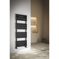 Aqualine BONDECO otopné těleso 500x1266mm, černá mat DC512B