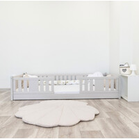 Dětská Montessori postel z masivu borovice NIKO - 190x90 cm